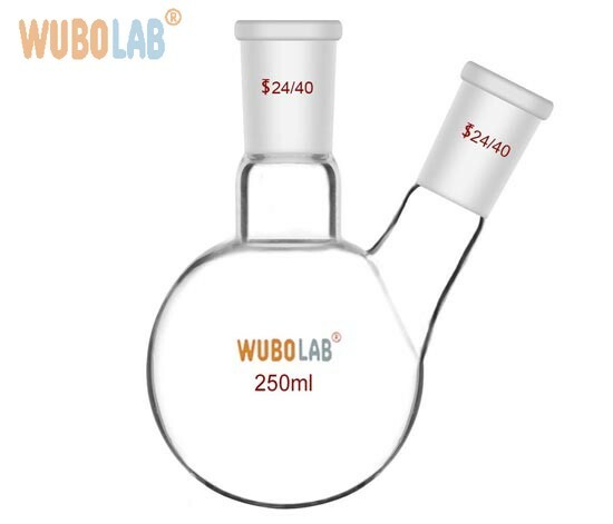 Two Necks Flasks Angled product image