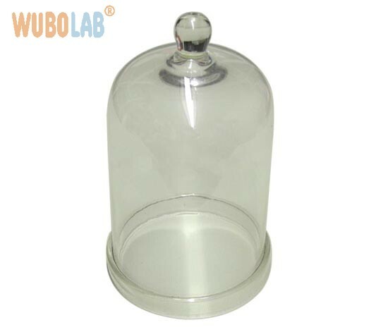 Bell Jars Glass Display with Knob Clear Wholesale product image